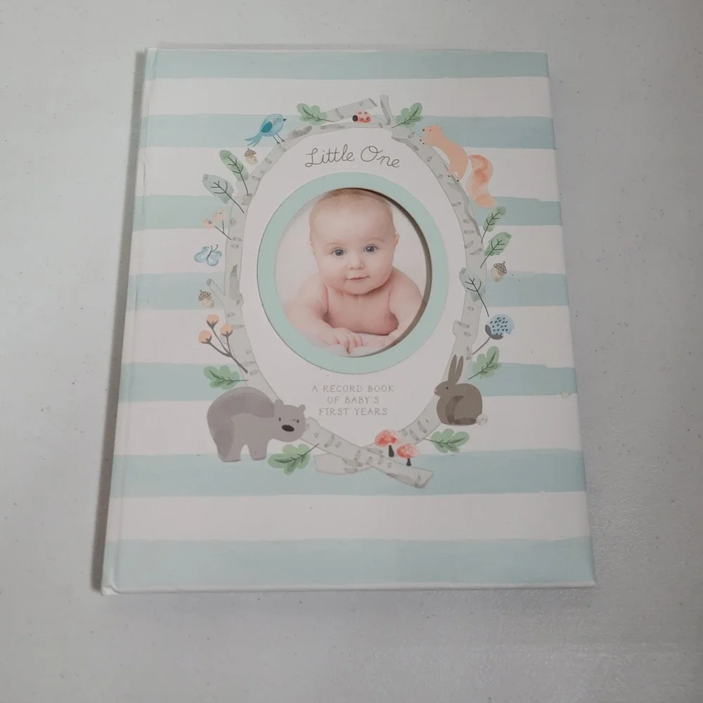 Stepping Stones‎ Memory Book Baby's First Year Forest Animals Record Book 0533